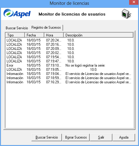 Kx.CloudIngenium.com - Aspel Como instalar y activar el servidor de licencias - Error No se Logró registrar la serie